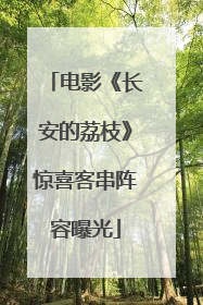 电影《长安的荔枝》惊喜客串阵容曝光