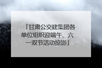 甘肃公交建集团各单位组织迎端午、六一双节活动掠影