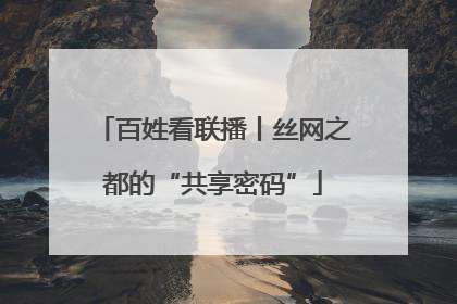 百姓看联播丨丝网之都的“共享密码”