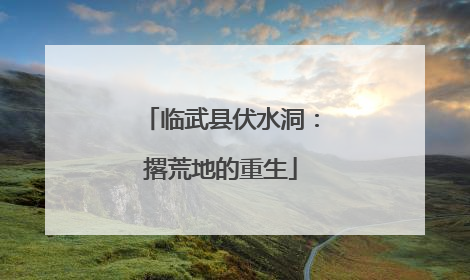 临武县伏水洞：撂荒地的重生