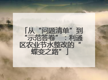 从“问题清单”到“示范答卷”：利通区农业节水整改的“蝶变之路”