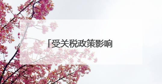 受关税政策影响 美国消费者对自身财务状况信心恶化