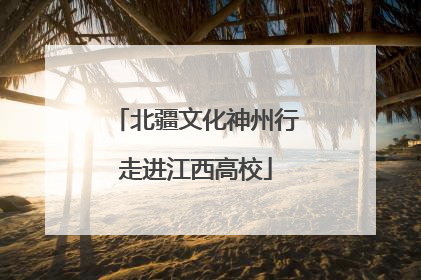 北疆文化神州行走进江西高校