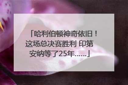 哈利伯顿神奇依旧！这场总决赛胜利 印第安纳等了25年……
