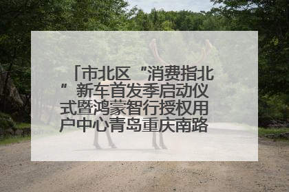 市北区“消费指北”新车首发季启动仪式暨鸿蒙智行授权用户中心青岛重庆南路开业盛典成功举办