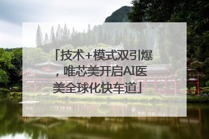 技术+模式双引爆，唯芯美开启AI医美全球化快车道