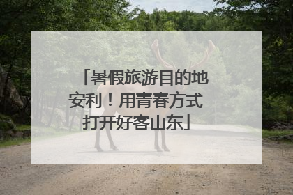 暑假旅游目的地安利！用青春方式打开好客山东