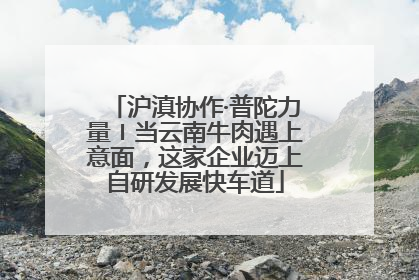 沪滇协作·普陀力量〡当云南牛肉遇上意面，这家企业迈上自研发展快车道