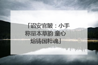 诏安官陂：小手称量本草韵 童心熔铸国粹魂