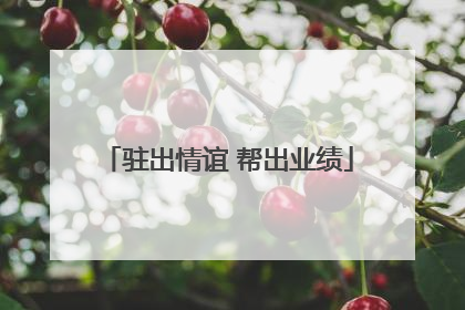驻出情谊 帮出业绩