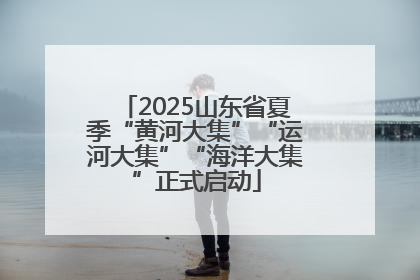 2025山东省夏季“黄河大集”“运河大集”“海洋大集”正式启动